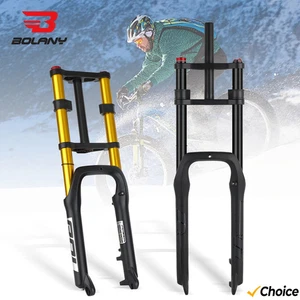 Snow Front Fork 20*4.0inch / 26*4.0 inch Travel 130mm Air Supension Bike Fork - Picture 1 of 25