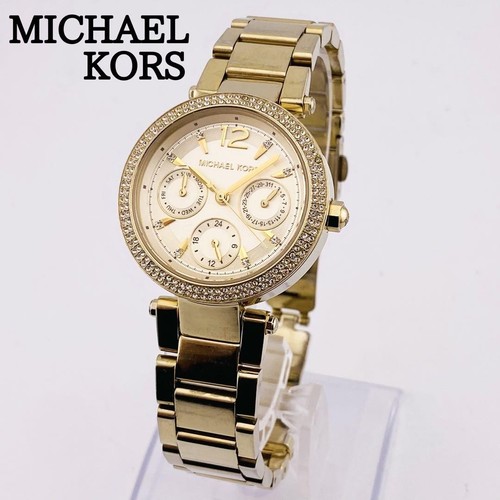 Orologio Michael Kors triplo calendario raro batteria 2463 usatoo