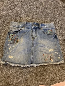 Limited Too Girls Skirt Denim Size 10 - Picture 1 of 2