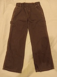 Gymboree Boy's Size 6 Brown Denim Cargo Jeans - Picture 1 of 4