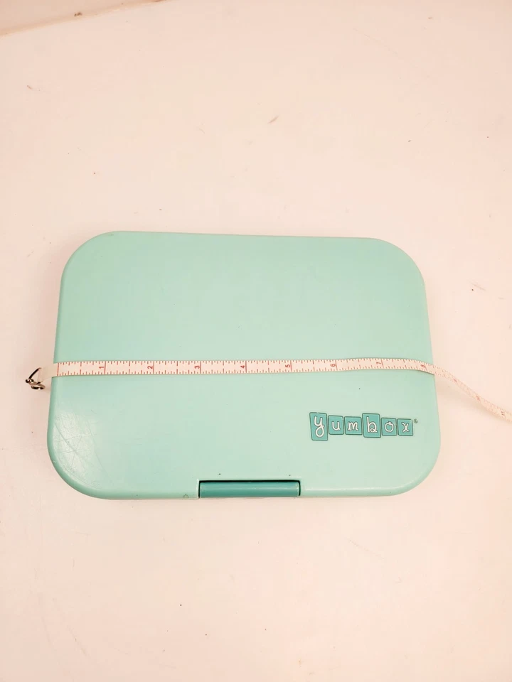 Fiambrera YUMBOX de plástico azul dividido estilo Bento a prueba de fugas Foto 1 de 3