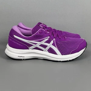 Asics Gel Contend 7 Running Sneakers Shoes AmpliFoam Women 8.5 Purple 1012A911 - Picture 1 of 9