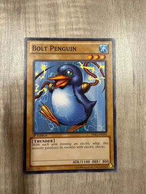 Yu-Gi-Oh! Bolt Penguin PRIO-EN090 Primal Origin 1st Edition Gem Mint - Image 1 of 2