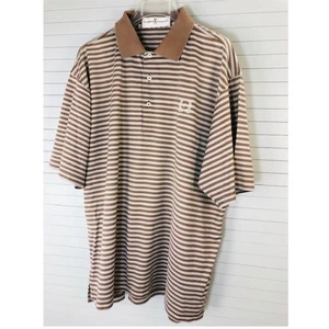 NEU Fairway & Greene Collection Poloshirt gestreift Baumwolle Kurzarm Jersey M - Bild 1 von 6