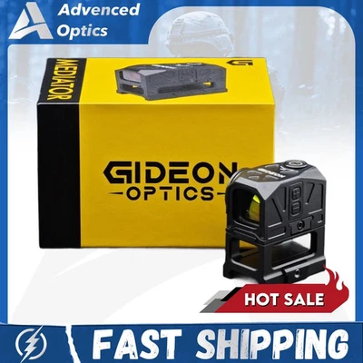 Gideon Optics Mediator Red Dot Multi-Reticle Sight 1x16mm 3 MOA Closed Emitter