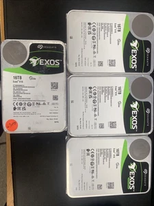 Not Working Seagate Exos X16 16TB 256MB 7200rpm 3.5" SATA 6Gb/s Hard Drive - Picture 1 of 1
