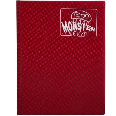 Monster Binder - Álbum de tarjetas coleccionables de 9 bolsillos - Holofoil rojo (bolsillos antirrobo Foto 1 de 4
