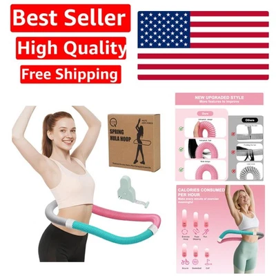 Aros de hula para adultos pérdida de peso - 2,9 libras. Es una pesa plegable y portátil... Foto 1 de 4