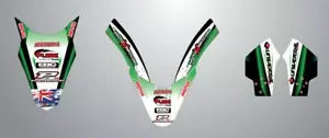 2014 Kawasaki KX 85 Sticker kit Aussie Pride style Trim kit Graphics - Imagen 1 de 1