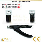Pro Acrylic Poly Gel False Clipper Fake Tips Trimmer Clipper Nail Arts Black