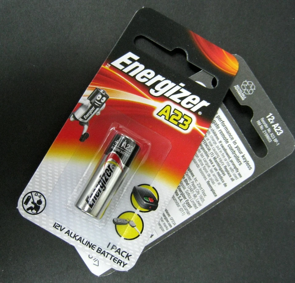 1 Pile A23 ENERGIZER LR23A LRV08 GP23A M21 23A 12Volt - Image 1 of 1