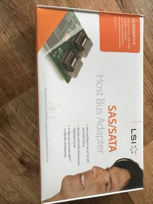 LSI SAS3041X-R 4 Port SAS SATA RAID Controller Interface Card Adapter PCI-X - Image 1 of 2