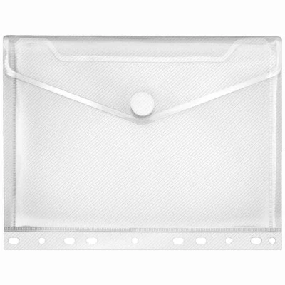 VELOFLEX Dokumentenhülle 5345 Crystal A5 Klettverschluß