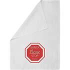 'Santa Please Stop Here' Cotton Tea Towel / Dish Cloth (TW00032359)