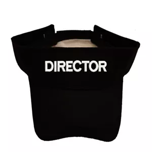 DIRECTOR VISOR CAP HAT YOU CHOOSE COLOR SPORTS VISOR MADE TO ORDER - Picture 1 of 1