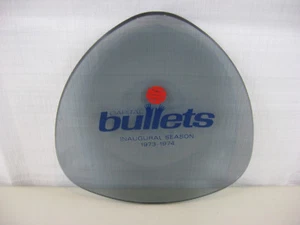 Vintage Capital Bullets Eröffnungssaison 1973-1974 Glas Tablett/Teller - Bild 1 von 6