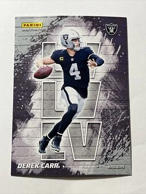 2021 Panini Instant My City Derek Carr /1130 - Image 1 of 2
