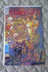 TEENAGE MUTANT NINJA TURTLES 124 COVER RE SIGNED COVER ARTIST MATT WELDON - Picture 1 of 2