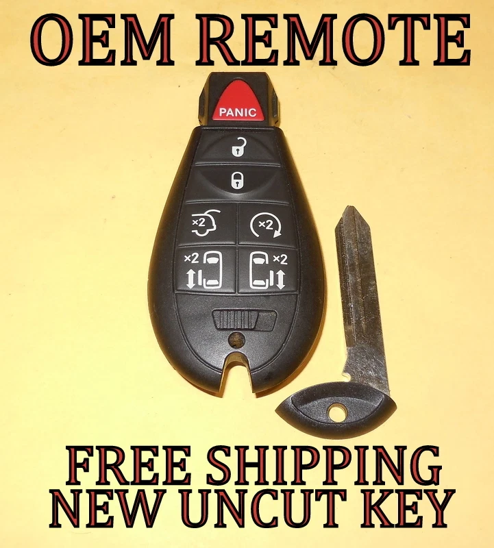 OEM 08-19 DODGE GRAND CARAVAN KEYLESS REMOTE FOB FOBIK IYZ-C01C 56046709 AE AF - Image 1 of 2