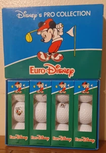 Titleist EURO DISNEY 12 GOLF BALLS Mickey Minnie Goofy RARE NEW - Picture 1 of 8