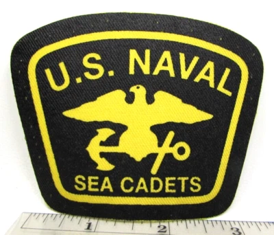 Vintage US Naval Sea Cadets Jacket Patch Badge USN United States Military - Image 1 of 3