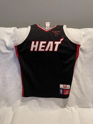 Majestic Dewayne Wade Child Size 14/16 Jersey - Image 1 of 4