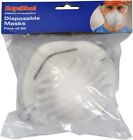 SupaTool Nuisance Dust Mask Disposable Cleaning Molded Face Masks One Size