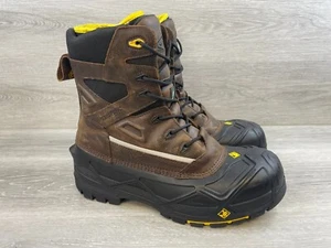 Terra Crossbow XS 915507 Men's Work Boot 13 Brown Leather Composite Toe Safety - Picture 1 of 11