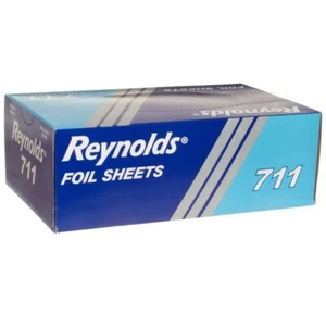 Reynolds Wrap 711 Pop-Up Interfolded Aluminum Foil Sheets 9 x 10 3/4, 3000 Count - Picture 1 of 9