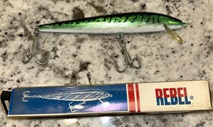 Vintage Rebel Fishing Lure 7" In Original Packaging - New Old Stock! - Picture 1 of 10
