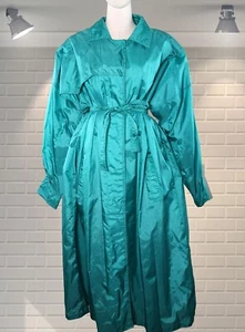 WOW Wonderful NOISY Crispy Vintage 70er Nylon Regenmantel Rainmac - HÖREN!! - Bild 1 von 5