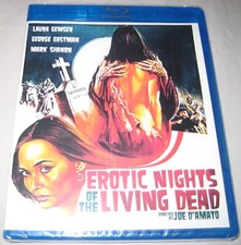 Erotic Nights Of The Living Dead Blu-ray Disc NEW SEALED Code Red Joe D'Amato