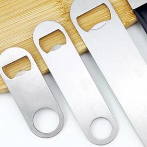 1Pc Beer Beverages Drink Bottle Opener Cap Remover Stainless Steel for Weddings - Picture 1 of 15