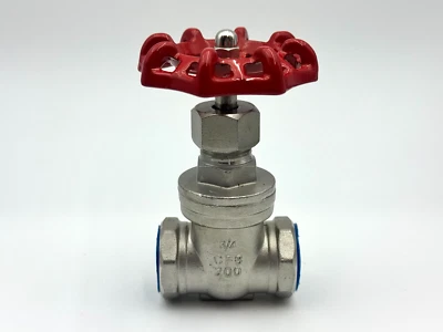 3/4" NPT Stainless Steel  Shut Off Gate Valve 200 WOG - Image 1 of 4
