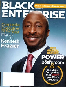 BLACK ENTERPRISE Magazine July/August 2014 Kenneth Frazier Corporate Leadership - Picture 1 of 3
