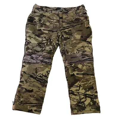Under Armour Camo Pants Men’s Size XXL Revenant Gore-Tex Windstopper Barren NEW - Image 1 of 4