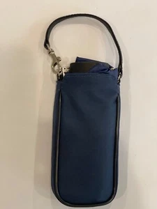 Totes Micro Mini Purse Manual Umbrella Color Navy Excellent Condition - Picture 1 of 6
