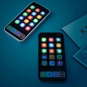 Baby Toy Phone for 1 - 2 Year Old Boy Girl Fake Phone Toys with Music Baby Cell - Picture 1 of 12