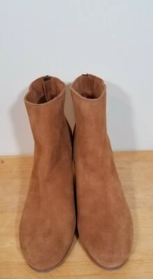  NWOT Diba True Now Wow Women's Suede Wedge Boot Tan Sz 9 - Image 1 of 4