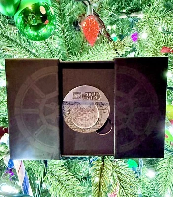 🎄2024 LEGO Star Wars Collectible Metal Coin 5008818 X-Wing GWP Stocking Stuffer - Image 1 of 4