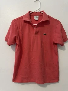 Lacoste Pink Polo Shirt Classic Style - Picture 1 of 4