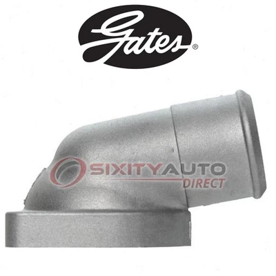 Gates Coolant Water Outlet for 2005-2012 Subaru Outback 2.5L H4 - Antifreeze vj Foto 1 de 4