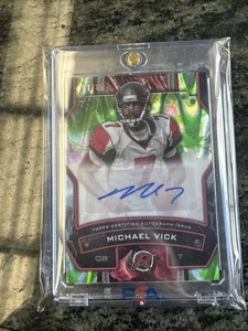 2024 Topps Resurgence Michael Vick Auto Green /15 Autograph - Picture 1 of 5