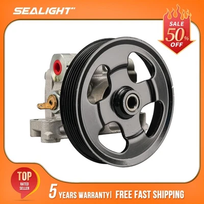 Power Steering Pump with Pulley 21425 For 2009 2010 2011 2012 2013 Mazda 6 2.5L - Image 1 of 4