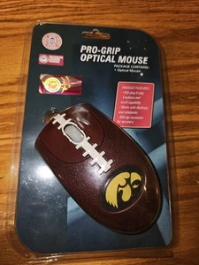 Iowa Hawkeyes Pro Grip Optical Mouse for Computer Official Licensed Product New - Picture 1 of 2