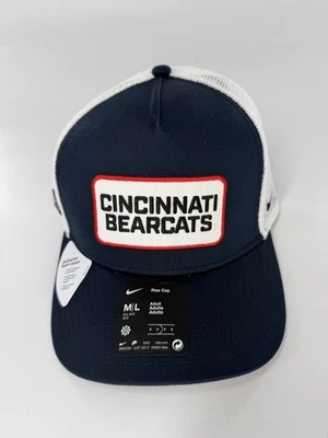 Nike Rise Cincinnati Bearcats Team Emitido Negro Rojo Malla Snapback Gorra Gorra M/L Foto 1 de 4