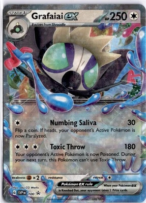 Grafaiai ex - 100 Promo SV: Scarlet & Violet Promo Cards 100 NM - Image 1 of 2