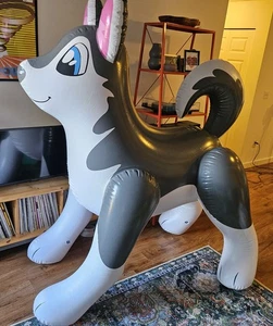 PuffyPaws Inflatable Gray Husky Gen 3 Jetsonic  - Picture 1 of 7