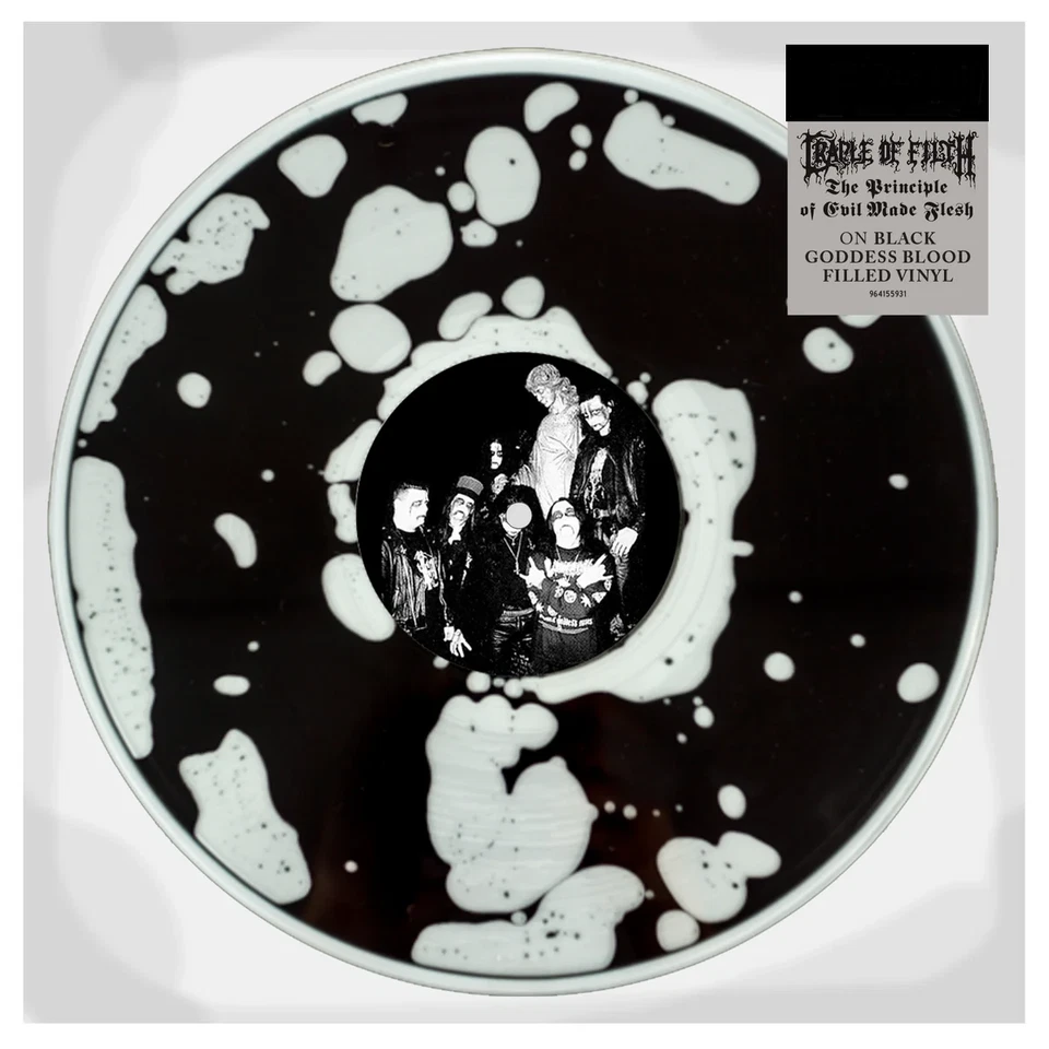 CRADLE OF FILTH *The Principle Of Evil Made Flesh* Liquid Filled Vinyl 1 of 100! - Image 1 of 1