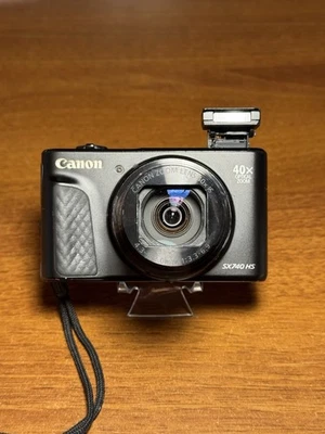 Canon PowerShot SX740 HS 20MP 40x Optical Zoom 4K WiFi Digital Camera Black✅ - Bild 1 von 4